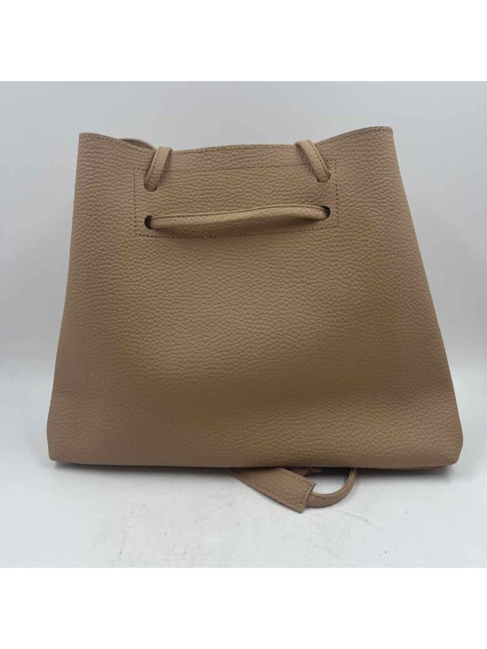 8 Other Reasons Minimalist Women's Camel pebbled Purse Vegan Leather